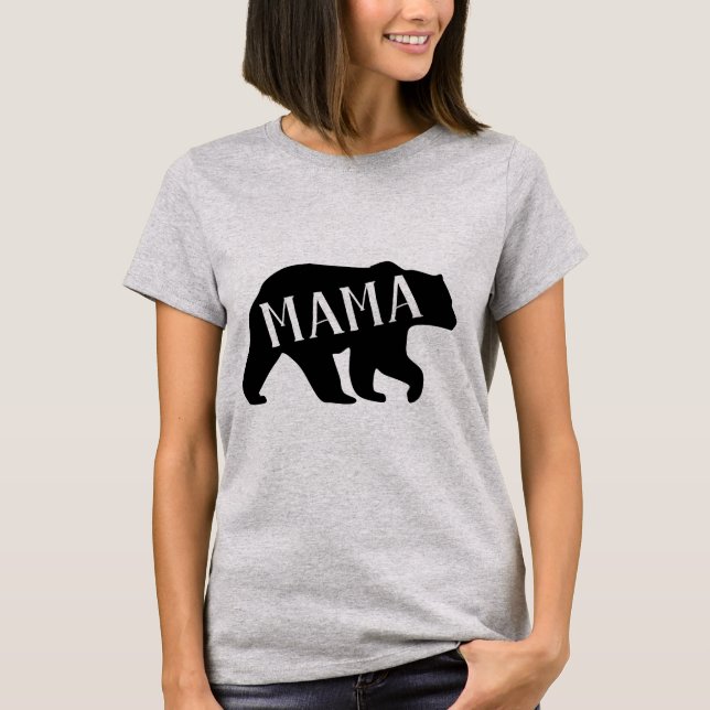 Camiseta Mamá Bear Shirt (Anverso)