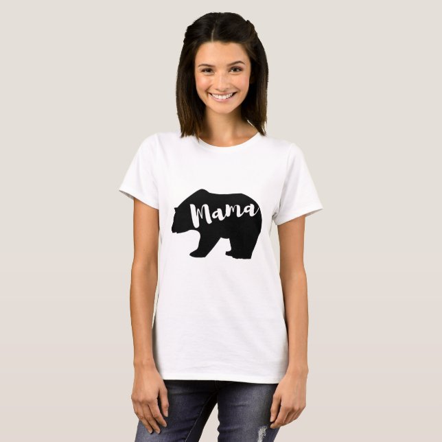 Camiseta Mamá Bear T-Shirt (Anverso completo)