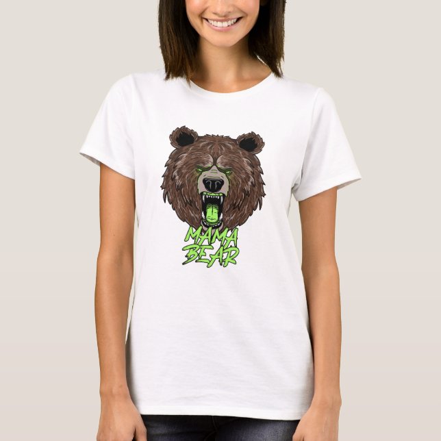 Camiseta Mama Bear T-Shirt (Anverso)