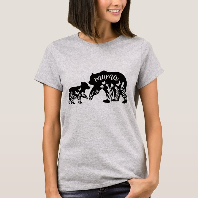 Camiseta Mama Bear T-Shirt (Anverso)