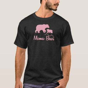 Camiseta Mama Bear tee Funny Mom tee regalo para mamá Moth