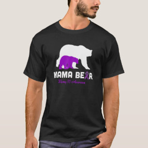 Camiseta Mama Bear Trisomy 78 Sensibilización Cute Oso Mamá