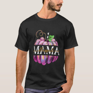 Camiseta Mamá Bendita Calabaza Día de Acción de Gracias Hal