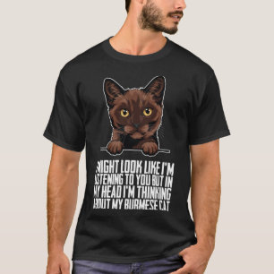 Camiseta Mamá birmana - gatito birmano - Pullover H