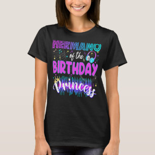 Camiseta Mama Birthday Rockstar Fiesta de música temática K