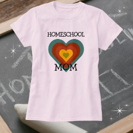 Camiseta Mamá | BOHO "Homeschool" Mom