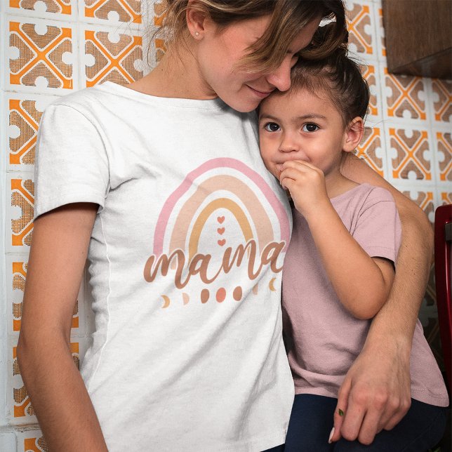 Camiseta Mama Bonito Arcoiris (Subido por el creador)