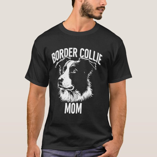 Camiseta Mamá Border Collie (Anverso)