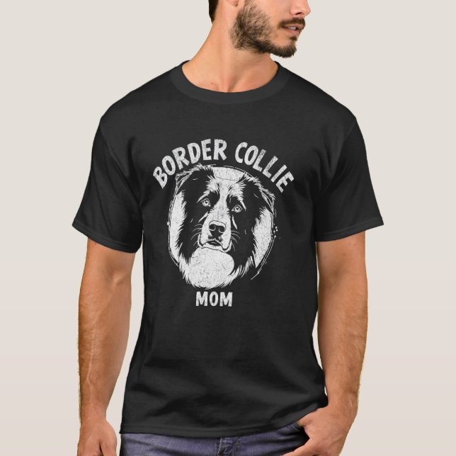 Camiseta Mamá Border Collie (Anverso)