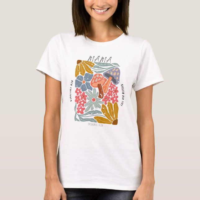 Camiseta Mama Botanicals (Anverso)