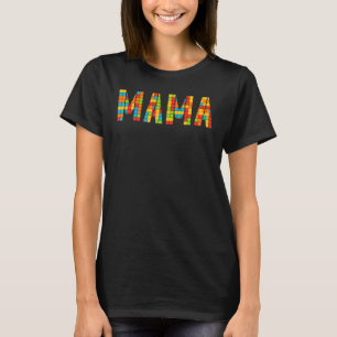 Camiseta Mama Brick Builder Bloques Master Builder
