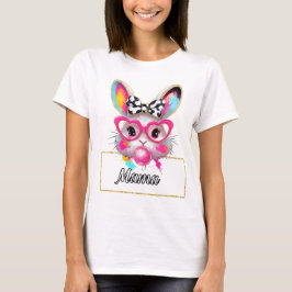 Camiseta Mama Bubble Easter Bunny