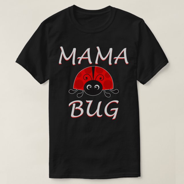 Camiseta Mama Bug Cute Ladybug Mom Invitación
