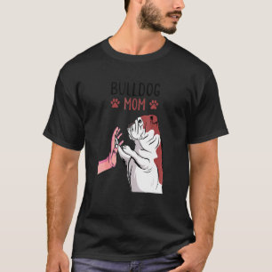 Camiseta Mamá bulldog Bully Perro Mamá Divertida Por El Per