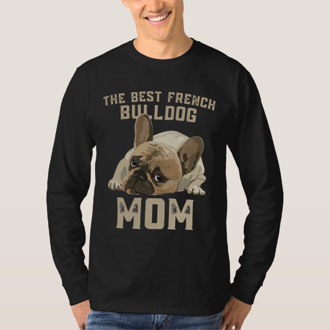 Camiseta Mamá Bulldog francesa 110 (Anverso)