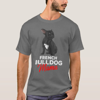 Camiseta Mamá Bulldog francesa, mamá linda, perra, es graci