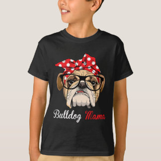 Camiseta Mamá Bulldog inglesa para los amantes del Bulldog