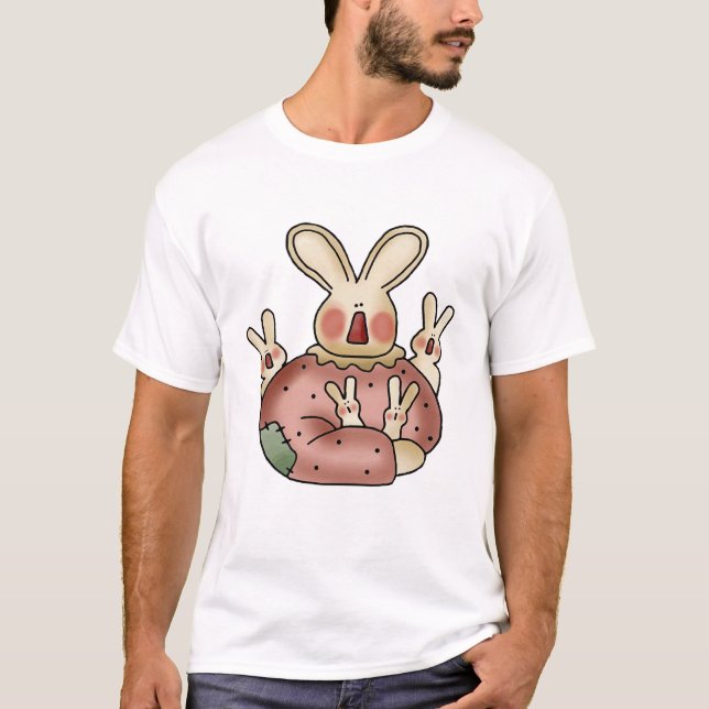 Camiseta Mamá Bunny (Anverso)