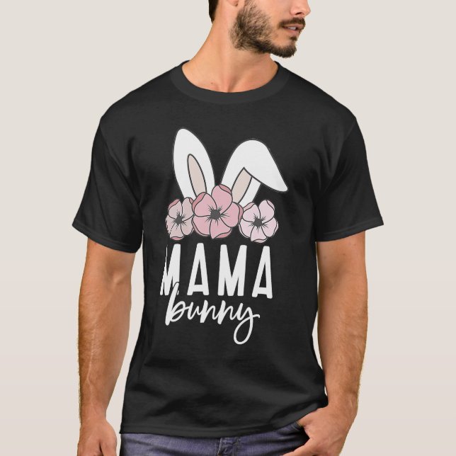 Camiseta Mama Bunny Mimi Bunny Cute Matando A Mamá Y A La H (Anverso)
