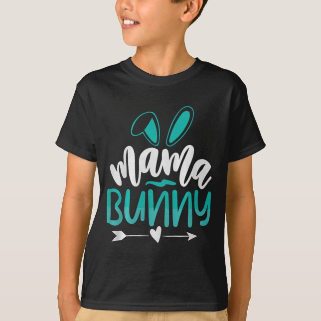 Camiseta Mama Bunny Premium Tri-blend  (Anverso)