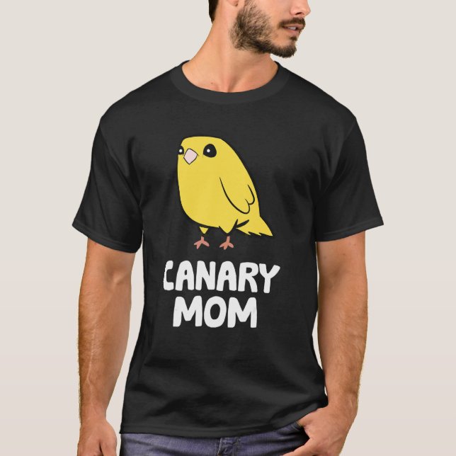 Camiseta Mamá Canario  Mamá Canario Amarillo (Anverso)