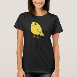 Camiseta Mamá Canario Mascota Canario Pájaro Canario