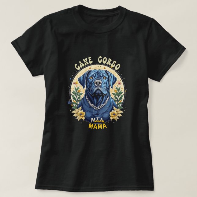 Camiseta Mamá Cane Corso (Diseño del anverso)
