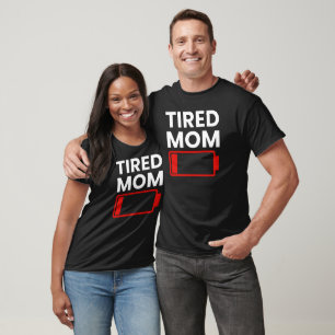 Camiseta Mamá Cansada Día de la Madre Mujeres