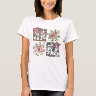 Camiseta MAMA casual de moda top, regalo para ella