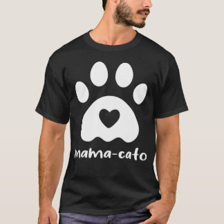 Camiseta mama catoCat Mama Cute Cat Lover Gato Mamá I Crazy