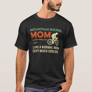 Camiseta Mamá ciclista de montaña regalo Guay Biker Bicicle