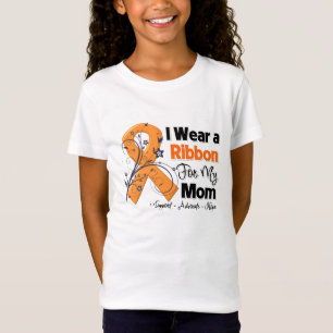 Camiseta Mamá - cinta de la leucemia