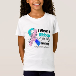 Camiseta Mamá - cinta del cáncer de tiroides