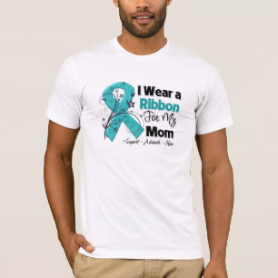Camiseta Mamá - cinta del cáncer ovárico