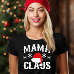 Camiseta Mama Claus |<br><div class="desc">Mama Claus Funny Navidades Papá Noel Diseño Gráfico De Camisetas. Ofrecemos una gran selección de colores y tamaños para hombres,  mujeres,  niños,  jóvenes,  adolescentes,  niños y Chicas. Nuestros camisetas hacen grandes Navidades Regalos!</div>