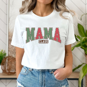 Camiseta Mama Claus, mamá de Navidad
