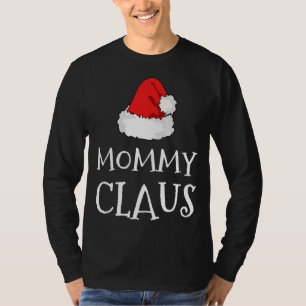Camiseta Mamá Claus Navidades Gorra grupo familiar que coin