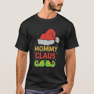 Camiseta Mamá Claus Navidades Pajama Familia coincide con N