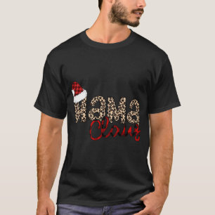 Camiseta Mama Claus Santa Hat Navidades Pajama Family Match
