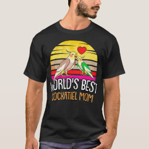 Camiseta Mamá Cockatiel Día de las Madres Cockatoo Parrot B