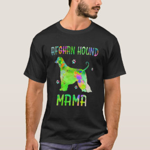 Camiseta Mama Colorful Dog Mom Lover