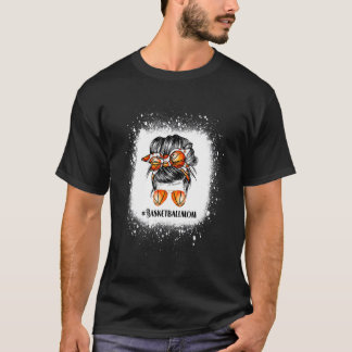 Camiseta Mamá con sangre Life Baloncesto Baloncesto Bleache