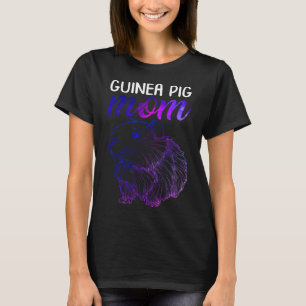 Camiseta Mamá Conejillo de Indias Lindo Peludo Cavy Mamá Co