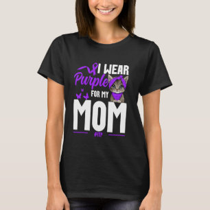 Camiseta Mamá consciente de PTP Gato Mamá superviviente de 