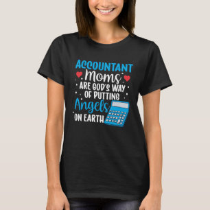 Camiseta Mamá Contable Mejor Mamá Que Nunca Contando Con Ma