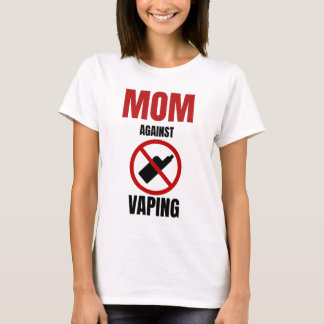 Camiseta Mamá Contra el Vapeo Anti Vapeo