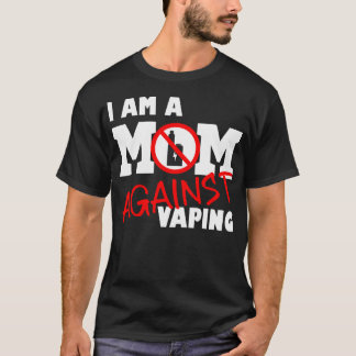 Camiseta Mamá contra el Vaping Anti-Vape Dejando De Vapar,