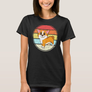 Camiseta Mamá Corgi Papá Vintage Mamá Perro Corgi Lindo Grá