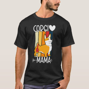 Camiseta Mamá Corgi Pembroke Welsh Corgi Madre