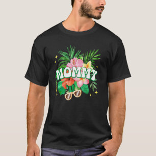 Camiseta Mamá Cumpleaños de Hawaii Fiesta Familiar Aloha Ha